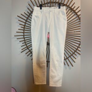 G/FORE Women's White 5 Pocket Slim Fit Pants with Stretch Golf Active Size 4